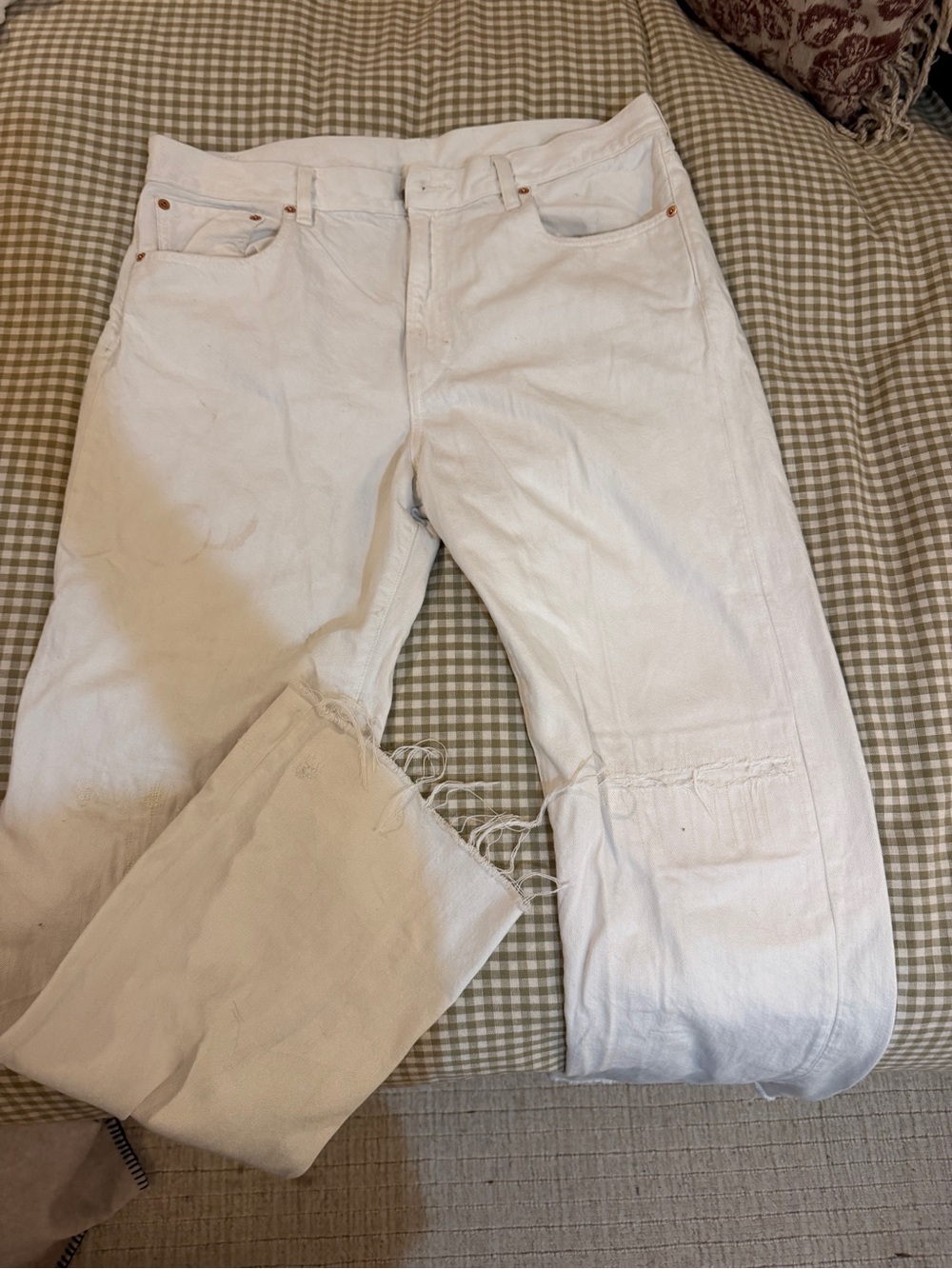 Denimist Lucy Boyfriend Jean - Whire